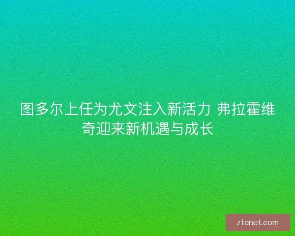图多尔上任为尤文注入新活力 弗拉霍维奇迎来新机遇与成长